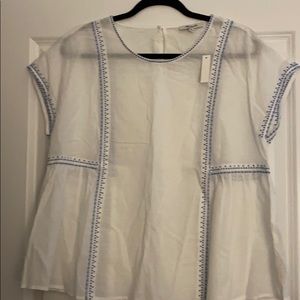 Madewell never worn Blouse